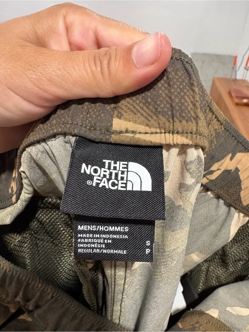 The North Face Men's Brown & Olive Camo Cargo Pants